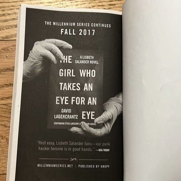 THE GIRL IN THE SPIDER’S WEB BY DAVID LAGERCRANTZ‎ - Picture 3 of 6